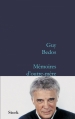 Couverture Mémoires d'outre-mère Editions Stock (La Bleue) 2005