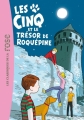 Couverture Les Cinq et le trésor de Roquépine Editions Hachette (Bibliothèque Rose) 2014