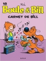 Couverture Boule & Bill, tome 18 : Carnet de Bill Editions Dupuis 2008