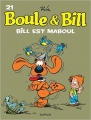 Couverture Boule & Bill, tome 21 : Bill est maboul Editions Dupuis 2008