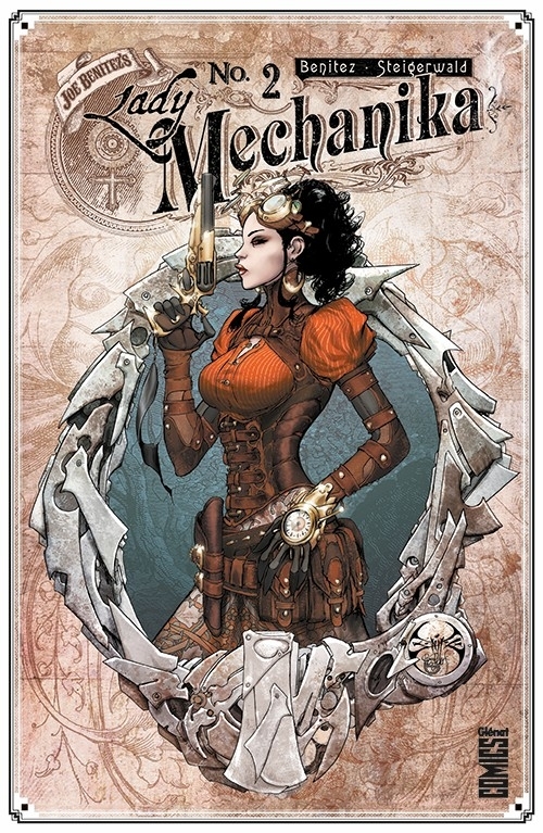 Couverture Lady Mechanika, tome 2 : Le mystère du corps mécanique, 2ème partie