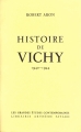 Couverture Histoire de Vichy : 1940-1944 Editions Arthemus 1954