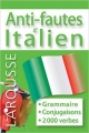 Couverture Anti-fautes d'italien Editions Larousse 2013