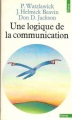 Couverture Une logique de la communication Editions Points 1979