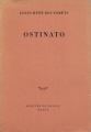 Couverture Ostinato Editions Mercure de France 1997