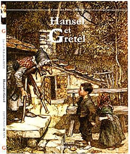 Couverture Hansel et Gretel, illustré par Rackham