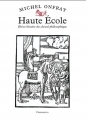 Couverture Haute École - Brève histoire du cheval philosophique Editions Flammarion (Histoire de l'art) 2015