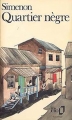 Couverture Quartier nègre Editions Folio  1976