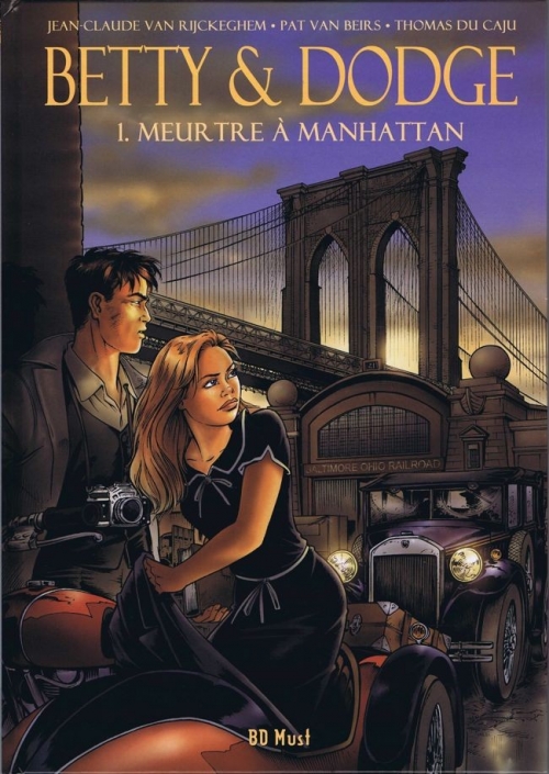 Couverture Betty & Dodge, tome 1 : Meurtre à Manhattan