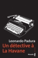 Couverture Un détective à la Havane Editions Métailié (Suites) 2016