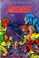 Couverture The Avengers, intégrale, tome 12 : 1975 Editions Panini (Marvel Classic) 2016