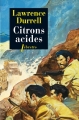 Couverture Citrons acides Editions Libretto 2012