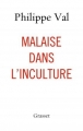 Couverture Malaise dans l'inculture Editions Grasset 2015