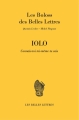 Couverture IOLO : Connais-toi toi-même Editions Les Belles Lettres 2016