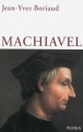 Couverture Machiavel Editions Perrin 2015