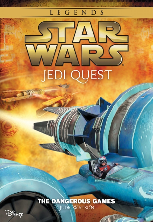 Couverture Star Wars (Legends): Jedi Quest, book 03: The Dangerous Games