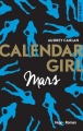 Couverture Calendar girl, tome 03 : Mars Editions Hugo & cie (New romance) 2017