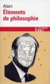 Couverture Eléments de philsophie Editions Folio  (Essais) 1991