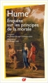 Couverture Enquête sur les principes de la moral Editions Flammarion (GF) 1991