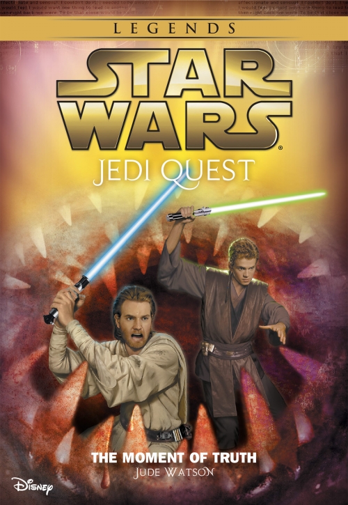 Couverture Star Wars (Legends): Jedi Quest, book 07: The Moment of Truth