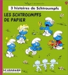 Couverture 3 histoires de Schtroumpfs, tome 09 : Les Schtroumpfs de papier Editions Le Lombard (Jeunesse) 1995