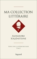 Couverture Ma collection littéraire : Notes sur la littérature russe, tome 1 Editions Fayard 2015