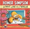 Couverture Homer Simpson : Le petit livre de la paresse Editions Michel Lafon 2013