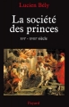 Couverture La société des princes Editions Fayard 1999