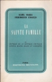 Couverture La sainte famille ou critique de la critique critique contre Bruno Bauer et Consorts Editions Sociales 1969