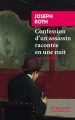Couverture Confession d'un assassin racontée en une nuit Editions Rivages (Poche - Bibliothèque étrangère) 2014