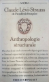 Couverture Anthropologie structurale Editions Presses pocket (Agora) 1974