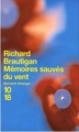 Couverture Mémoires sauvés du vent Editions 10/18 (Domaine étranger) 2004