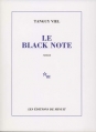 Couverture Le Black Note Editions de Minuit 1998