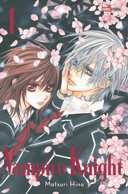 Couverture Vampire Knight, double, tome 01
