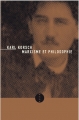 Couverture Marxisme et philosophie Editions Allia 2012