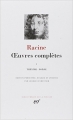 Couverture Oeuvres complètes, tome 1 : Théâtre - poésie Editions Gallimard  (Bibliothèque de la Pléiade) 1999