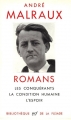 Couverture Romans Editions Gallimard  (Bibliothèque de la Pléiade) 1947