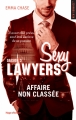 Couverture Sexy lawyers, tome 3 : Affaire non classée Editions Hugo & cie (New romance) 2017