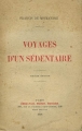 Couverture Voyages d'un sédentaire Editions Émile-Paul Frères 1918