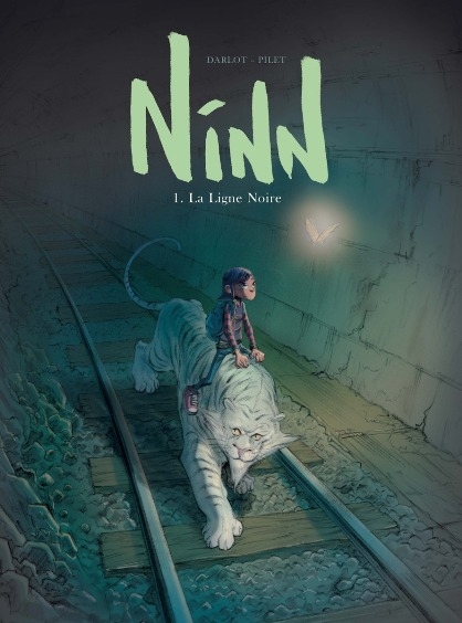 Couverture Ninn, tome 1 : La ligne noire
