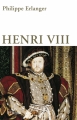 Couverture Henri VIII Editions Perrin 2016