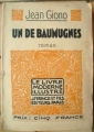 Couverture Un de Baumugnes Editions Ferenczi 1932