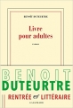 Couverture Livre pour adultes Editions Gallimard  (Blanche) 2016