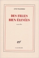 Couverture Des filles bien élevées Editions Gallimard  (Blanche) 1987