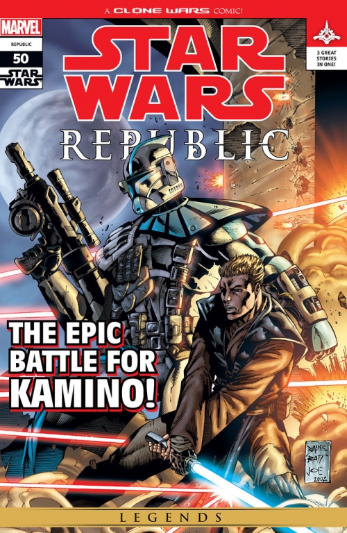 Couverture Star Wars (Legends): Republic, book 50: The Defense of Kamino
