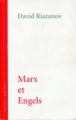 Couverture Marx et Engels Editions Les bons caractères 254