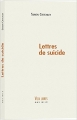 Couverture Lettres de suicide Editions Voix 2015