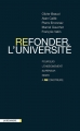 Couverture Refonder l'Université Editions La Découverte (Cahiers libres) 2010