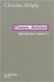 Couverture Classer, dominer Editions La Fabrique 2008