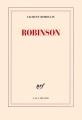 Couverture Robinson Editions Gallimard  (Blanche) 2016